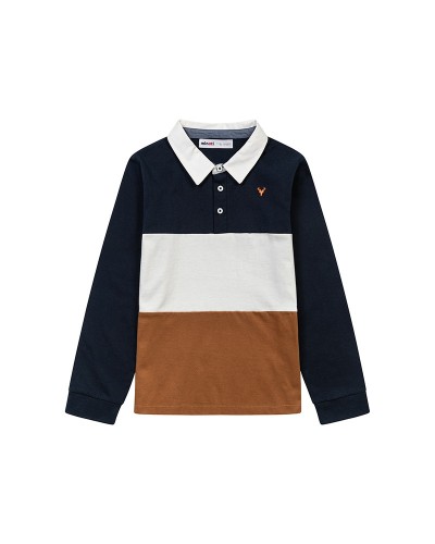 Boys Striped Rugby Top