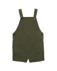 T-shirt and linen bibshort