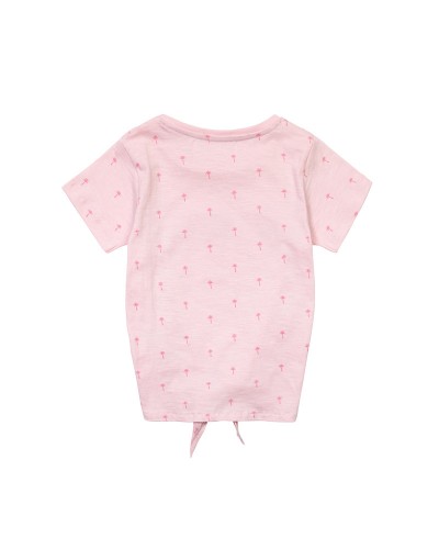 T-shirt flamant rose