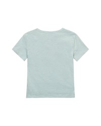 T-shirt Henley Bleu