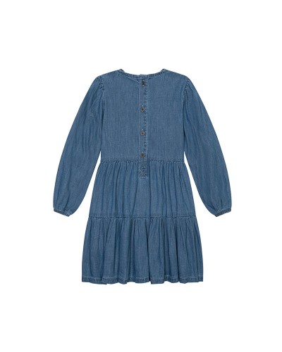 Robe en chambray