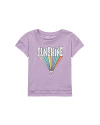 T- shirt violet pour fille