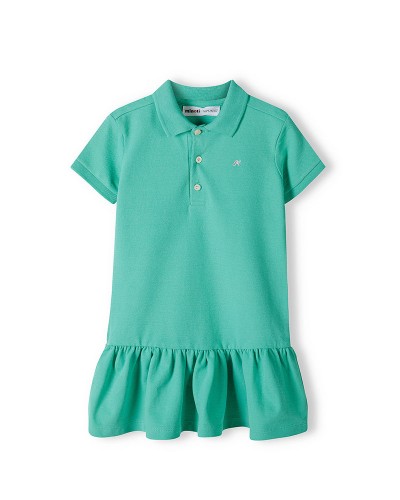 Green polo dress