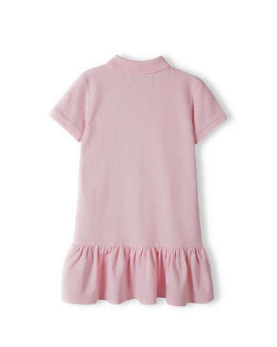 Pink polo dress