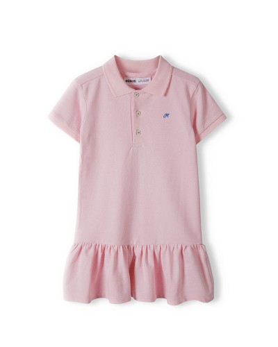 Pink polo dress