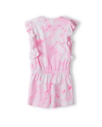 Pink tie dye playsuit