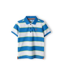 Striped polo shirt