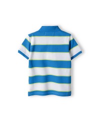 Striped polo shirt