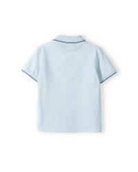 Light blue polo shirt