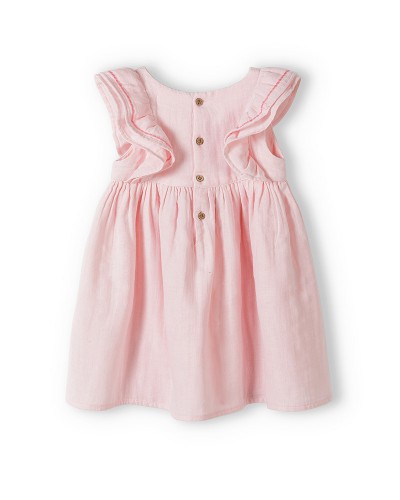 Robe rose sans manches