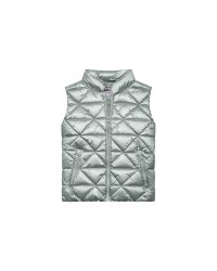 Gilet argent brillant