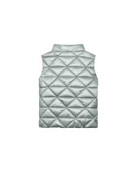 Gilet argent brillant