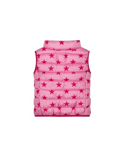 Pink stars gilet