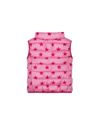 Pink stars gilet