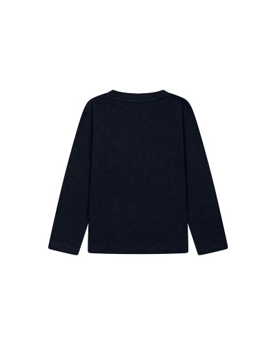 Navy crew neck shirt