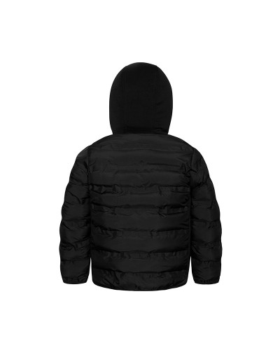 Black puffer jacket