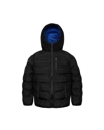 Black puffer jacket