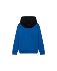 Blue hoodie