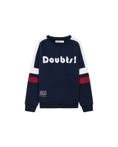 Navy blue sweatshirt