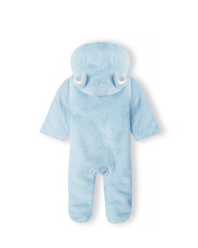 Baby Blue Plush Onesie