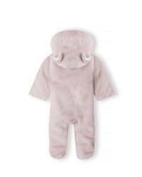 Baby Pink Plush Onesie