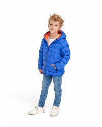 Royal blue puffer jacket