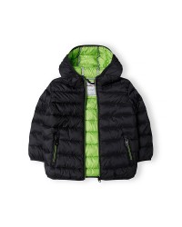 Black puffer jacket