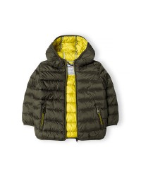 Khaki puffer jacket