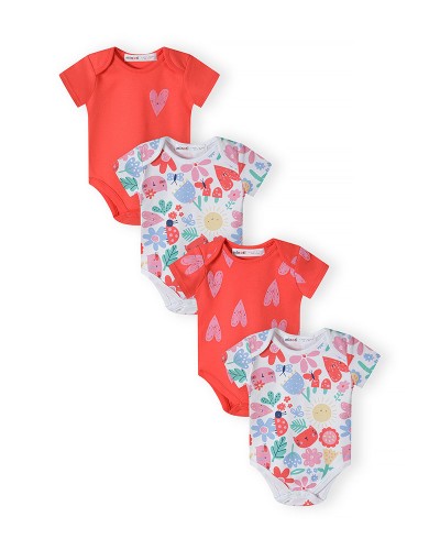 Hearts and nature bodysuits