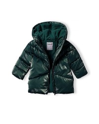 Manteau vert métallisé