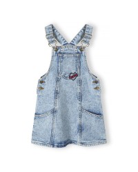 Robe tablier en denim