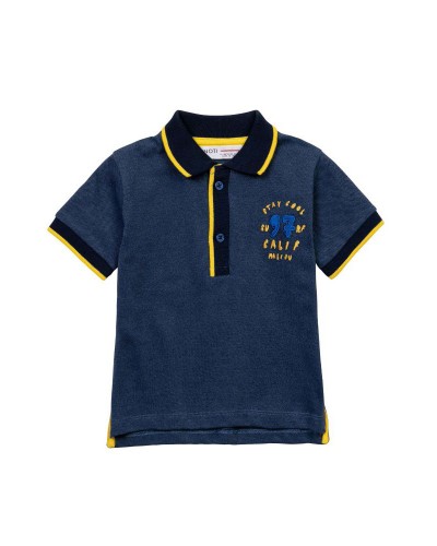 Polo bleu marine Minoti