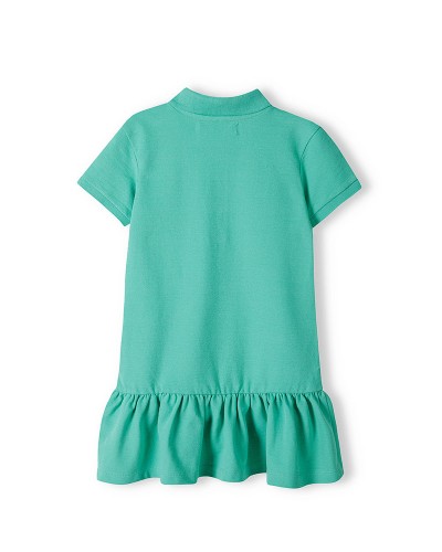 Green polo dress
