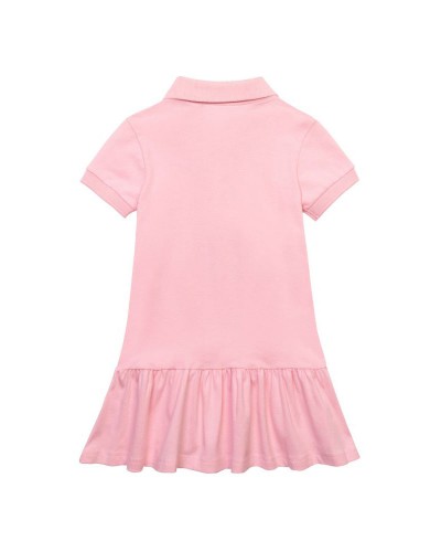 Pink polo dress