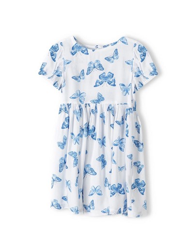 White summer dress
 Size-3-4 years