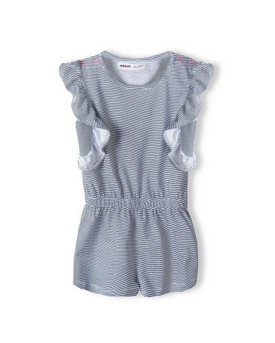 Striped playsuit
 Size-3-4 years