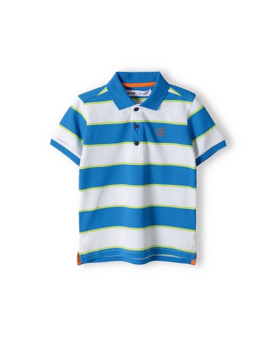 Striped polo shirt
 Size-12-18 months