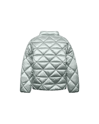 Pack of 5 shiny silver puffer jackets