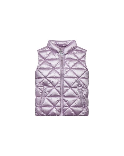 Shiny purple gilet
 Size-8-9 years