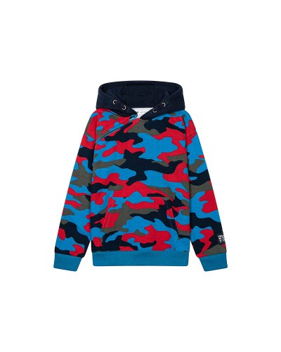 Camouflage hoodie
 Size-8-9 years