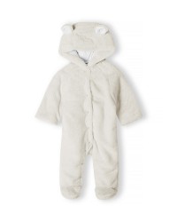 Pack of 6 White Plush Onesies