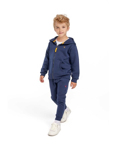 Pantalon de jogging bleu marine
 Taille-3-4 ans