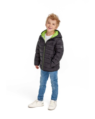 Black puffer jacket
 Size-8-9 years