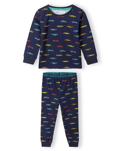 Ensemble de pyjamas bleu marine
 Taille-12-18 mois