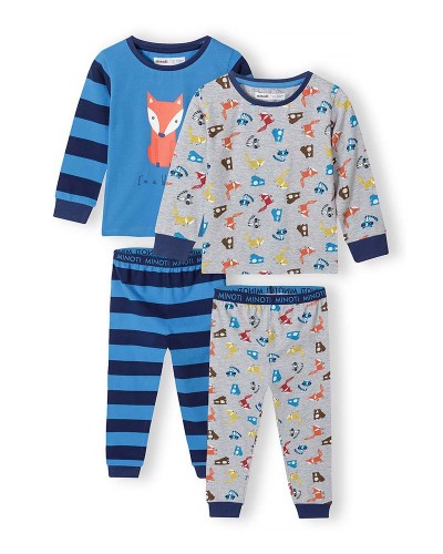 Pack of 2 Pyjamas
 Size-3-4 years