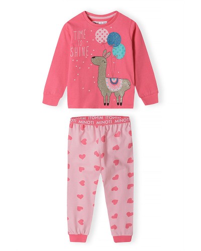 Ensemble de pyjama lama
 Taille-3-4 ans