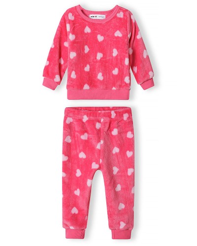 Pyjama rose en polaire
 Taille-12-18 mois