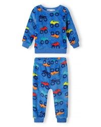 Pack of 10 Fleece Blue Pyjamas