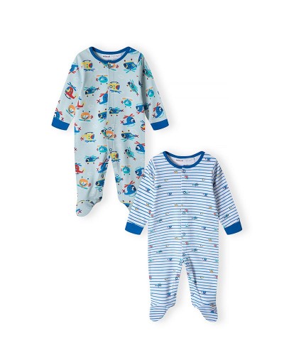 2 Helicopter Sleepsuits
 Size-6-9 months