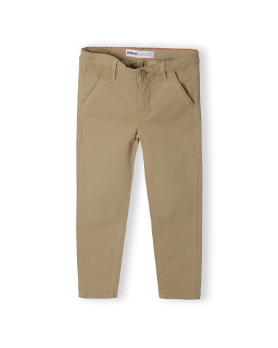 Chino beige
 Taille-8-9 ans